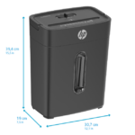 HP ONESHRED 6CC Evrak İmha Makinesi / Kağıt Kırpma Makinesi - Çapraz/konfeti kesim - 5x14mm-14lt - Görsel 8