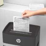 HP Pro Shredder 10MC Evrak İmha Makinesi/Kağıt Kırpma Makinesi - Mikro kesim-2x15mm-20lt - Görsel 8