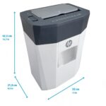 HP OneShred Auto 80CC Otomatik Beslemeli Evrak İmha Makinesi-Çapraz kesim-4,3x12mm-15lt - Görsel 3