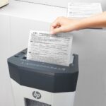 HP OneShred Auto 80CC Otomatik Beslemeli Evrak İmha Makinesi-Çapraz kesim-4,3x12mm-15lt - Görsel 5