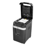 HP Pro Shredder Auto 200MC Otomatik Beslemeli 200 sayfa Evrak İmha Makinesi-P5-Mikro kesim-2x12mm-32,2lt - Görsel 2