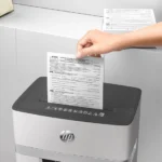 HP OneShred 10MC Evrak İmha Makinesi/Kağıt Kırpma Makinesi - Mikro kesim-2mm x 15mm-20lt - Görsel 7