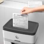 HP OneShred 12MC Evrak İmha Makinesi / Kağıt Kırpma Makinesi - Mikro kesim-2x15mm-25lt - Görsel 7