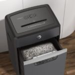 HP Pro Shredder 24CC Evrak İmha Makinesi/Kağıt Kırpma Makinesi - Çapraz/Parçacık kesim-4x35mm-30lt - Görsel 8