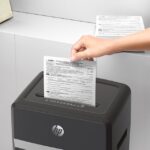 HP Pro Shredder 24CC Evrak İmha Makinesi/Kağıt Kırpma Makinesi - Çapraz/Parçacık kesim-4x35mm-30lt - Görsel 7