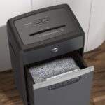 HP Pro Shredder 16MC Evrak İmha Makinesi/Kağıt Kırpma Makinesi-Mikro kesim-2x15mm-30lt - Görsel 8