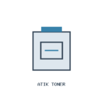 Atık toner için jenerik yer tutucu; ürün fotoğrafı değildir.