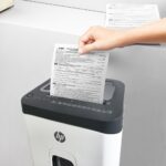 HP OneShred Auto 200CC Otomatik Beslemeli 200 sayfa Evrak İmha Makinesi-P4-Çapraz kesim-4,3x12mm-28lt - Görsel 9