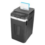 HP Pro Shredder Auto 400CC Otomatik Beslemeli 400 sayfa Evrak İmha Makinesi-P4-Çapraz kesim-4x12mm-53lt - Görsel 3