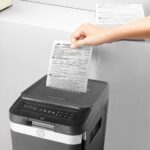 HP Pro Shredder Auto 400CC Otomatik Beslemeli 400 sayfa Evrak İmha Makinesi-P4-Çapraz kesim-4x12mm-53lt - Görsel 7