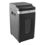 HP Pro Shredder Auto 400MC Otomatik Beslemeli 400 sayfa Evrak İmha Makinesi-P5-Mikro kesim-2x12mm-53lt - Görsel 4