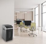 HP Pro Shredder Auto 400MC Otomatik Beslemeli 400 sayfa Evrak İmha Makinesi-P5-Mikro kesim-2x12mm-53lt - Görsel 8